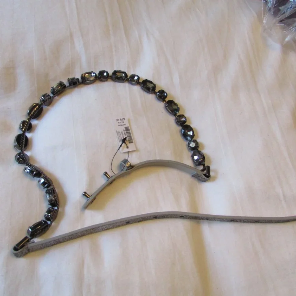 *5 for $25 Bundle Option* WHBM Stone Skinny Belt - Picture 3 of 5